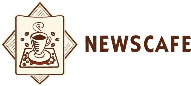 News cafe logo horizontal